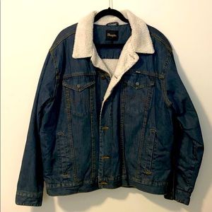 Wrangler Denim Sherpa Jacket